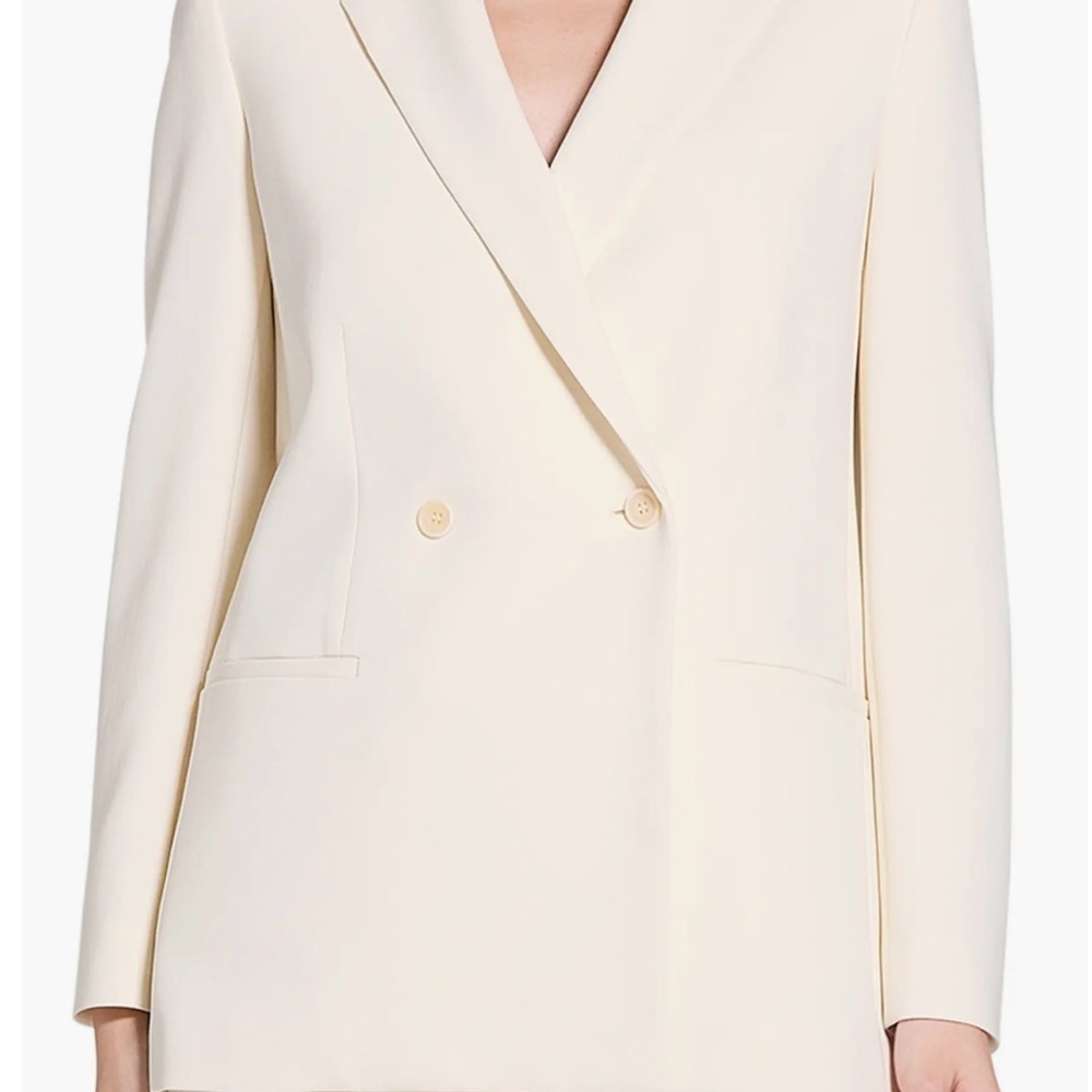 Relaxed Double Breasted Blazer